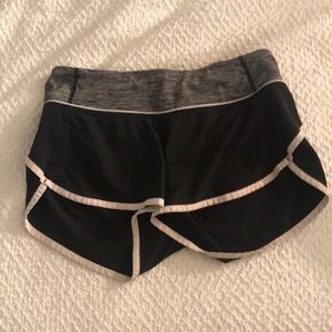 Lululemon speed shorts